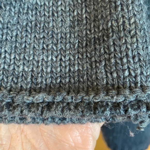 Vintage wool blend sweater/jacket. Bell sleeves. Made in Italy. **S/M** - Picture 7 of 16